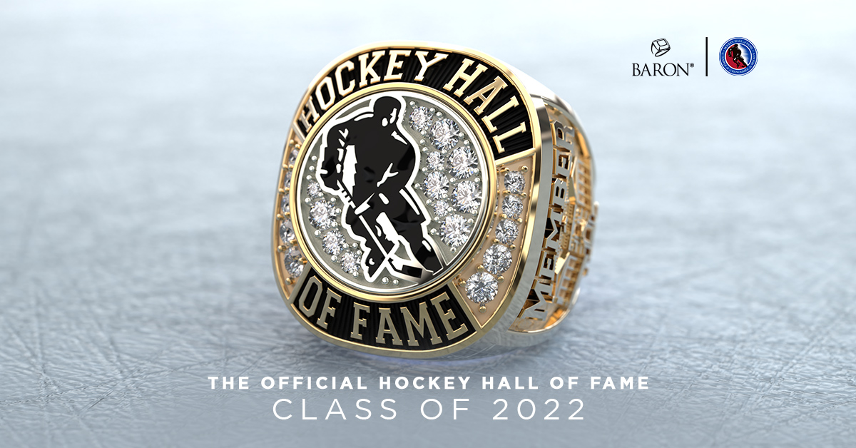 Hockey Hall of Fame Class of 2022 Baron® Championship Rings