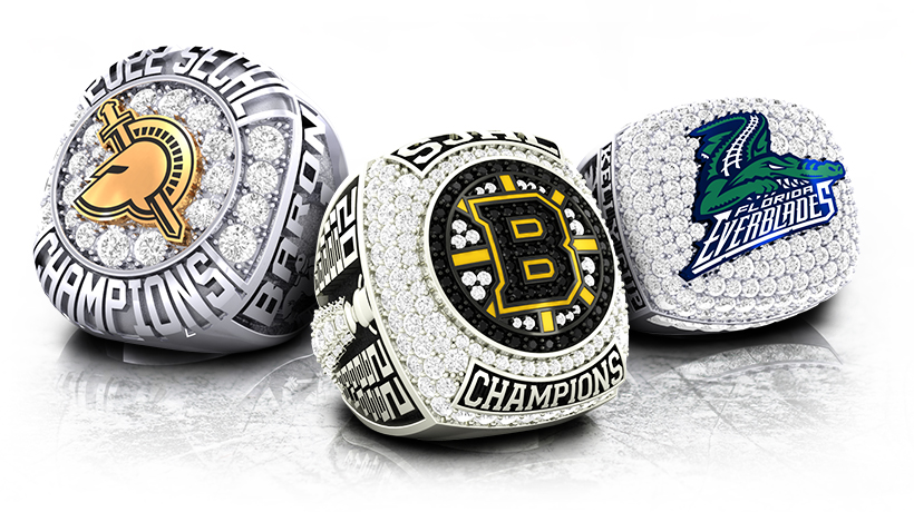 Baron Advantage College University High School Hockey Rings