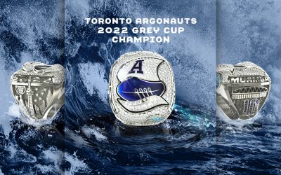2022 Toronto Argonauts Grey Cup Championship Ring