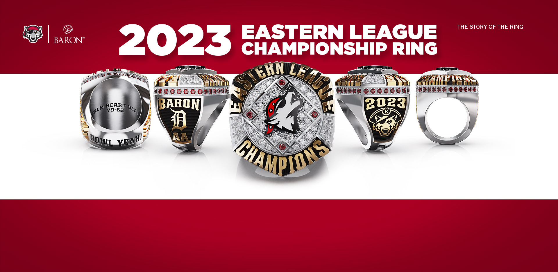 The Official Seattle Storm 2020 WNBA Championship Ring by Baron® Championship Rings green storm background