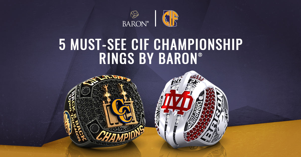 CIF Championship Rings by Baron® Championship Rings