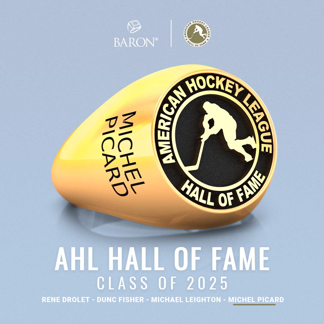 OJHL Hall of Fame Class of 2024 Inductee Ring of Bob Hooper