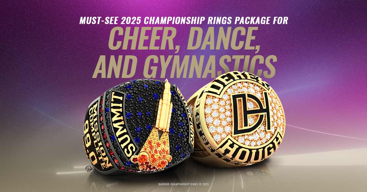 Baron-Championship-Rings-Blog-Cheer-Dance-Gymnastics2025-Featured-2 Must-See 2025 Championship Rings Package for Cheer, Dance & Gymnastics