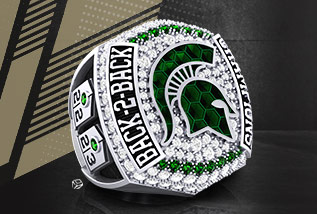 Soccer Championship Ring Package by Baron: MLS, LH USOC, CAC, USA South Conference, ASC, CACC, SAA, Big Ten, Atlantic, ECC, CIF,  G-MAC, NEC