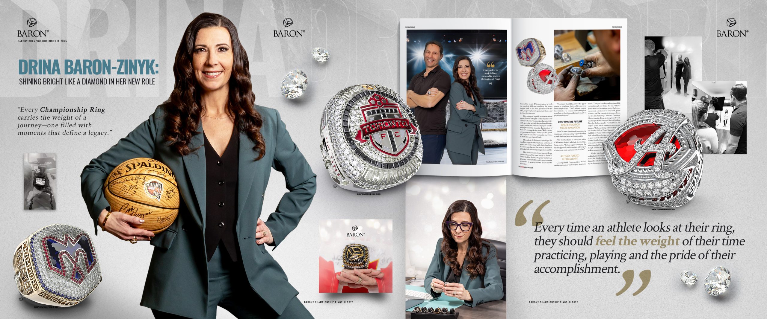 Eckerd College Athletics Hall of Fame Class of 2025 Inductee Ring of Lance Kearse