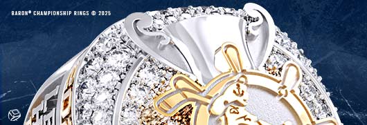 2024 Peoria Rivermen SPHL President’s Cup Championship Ring by Baron Championship Rings