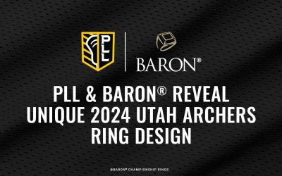 Premier Lacrosse League and Baron® Reveal Unique 2024 Utah Archers Ring Design