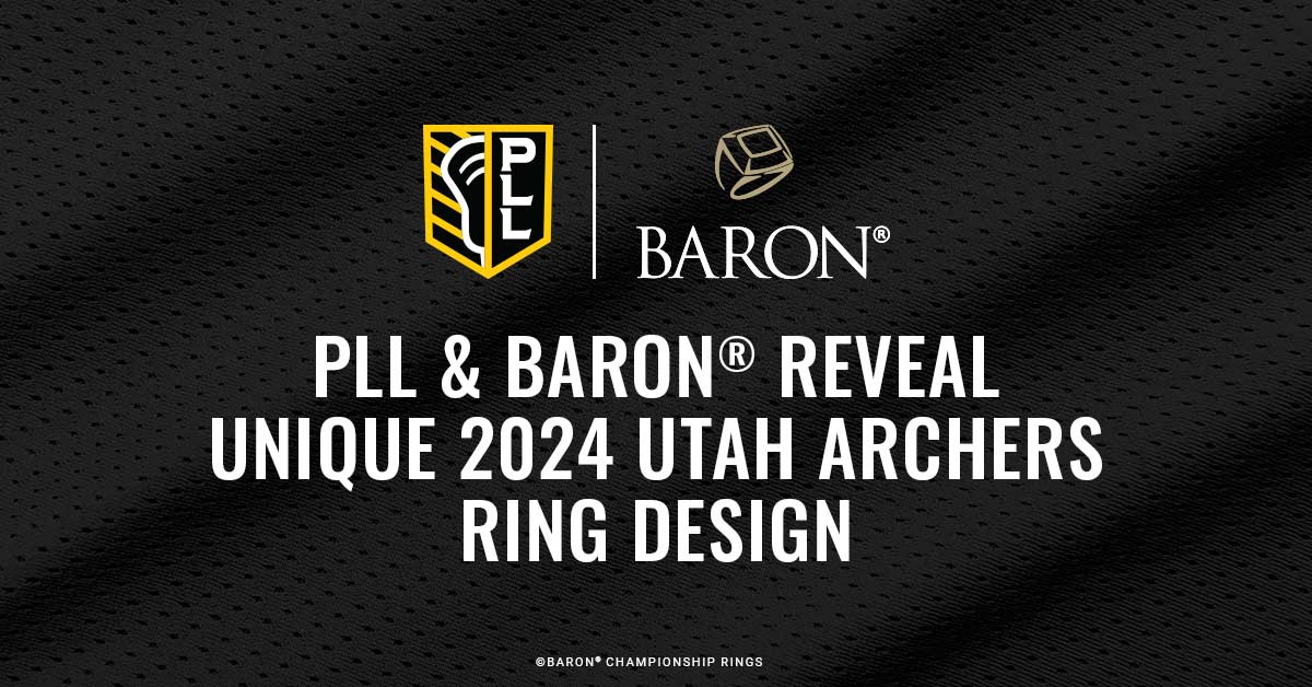Featured Image of PLL and Baron® Reveal Unique 2024 Utah Archers Ring Design Announcement by Baron® Championship Rings