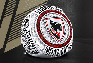 NAIA Championship Ring Package by Baron: The Sun, Division, GCAC, America Midwest, AAC, CACC, National, conference