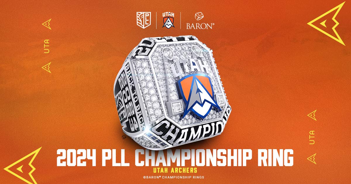 Featured Image of 2024 Utah Archers PLL Championship Unlock & Reveal Ring: Crafted for Champions by Baron® Championship Rings