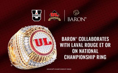 Baron® Collaborates with Laval Rouge et Or on National Championship Ring