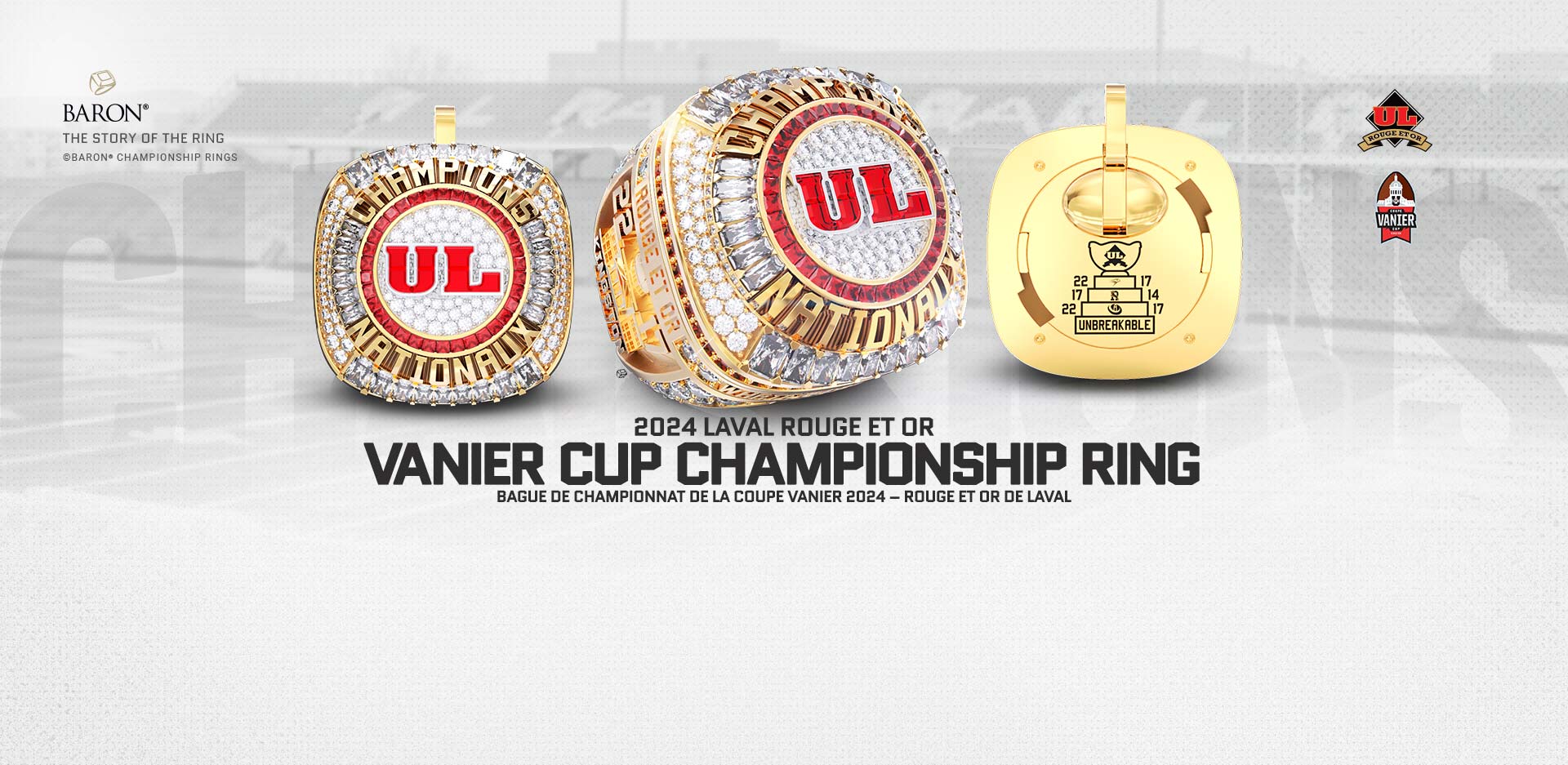 The Official Seattle Storm 2020 WNBA Championship Ring by Baron® Championship Rings green storm background