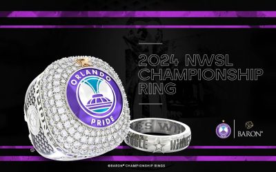 2024 Orlando Pride NWSL Championship Ring