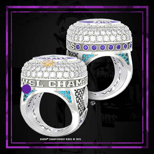 2024 Barrie Baycats IBL Dominico Cup Championship Ring Engraving-Baron Championship Rings