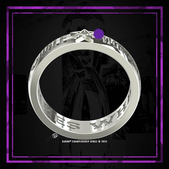 Slide and Reveal Ring for 2024 Orlando Pride NWSL Championship Ring by Baron® Championship Rings