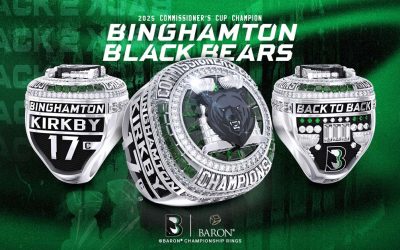 2025 Binghamton Black Bears Commissioner’s Cup Championship Ring