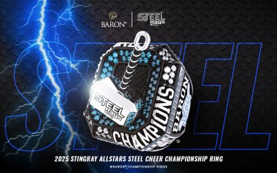 2025 Stingray Allstars Steel Cheer Championship Ring