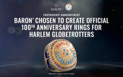 Baron® Chosen To Create Official 100th Anniversary Rings For Harlem Globetrotters