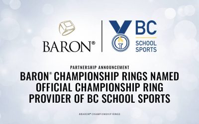 Baron® Championship Rings Named Official Championship Ring Provider of BC School Sports