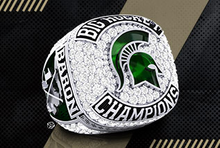 Hockey Championship Ring Package by Baron: AHL, FHL, ECHL, SPHL, ACHA, ice rings, sledge, world, America Hockey Hall Of Fame