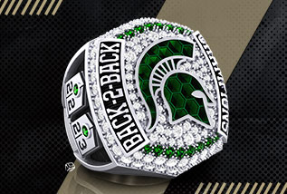 Soccer Championship Ring Package by Baron: MLS, LH USOC, CAC, USA South Conference, ASC, CACC, SAA, Big Ten, Atlantic, ECC, CIF,  G-MAC, NEC