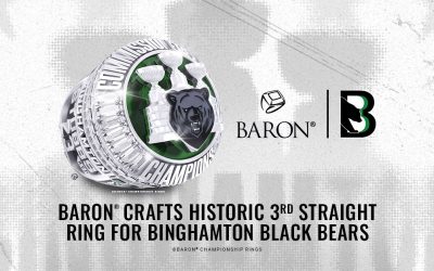 Baron® Crafts Historic 3rd Straight Ring for Binghamton Black Bears